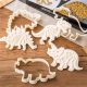 Formă și model biscuiți Dino (3 bucăți)