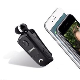 Căști Bluetooth (cu clemă, retractabile)