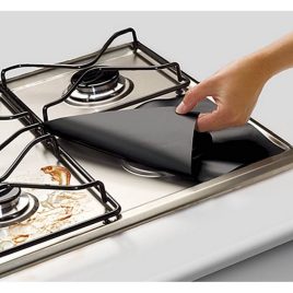 Folie protectoare pentru aragaz (4 buc)