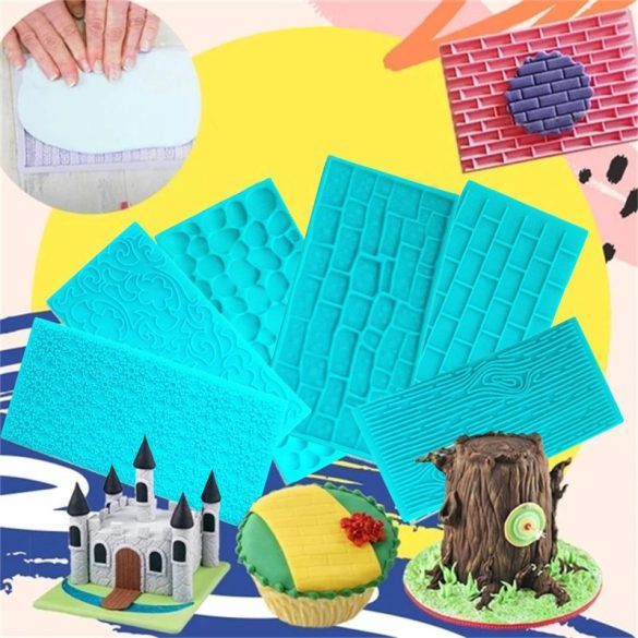 Formă decorativă tort 3D (6 buc)
