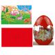 Puzzle cu dinozauri în ou