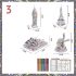 Puzzle 3D de colorat