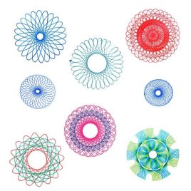 Joc de desen geometric (20 piese)