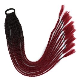 Elastic de păr cu împletitură