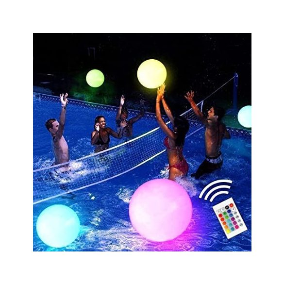 Minge de plajă iluminată (cu telecomandă)