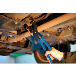 Clește pentru demontare tampoane de cauciuc