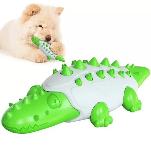Jucărie de mestecat crocodil pentru câini