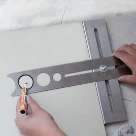 Șablon riglă, riglă pentru bricolaj