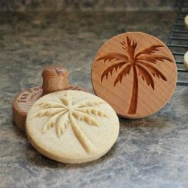 Matriță pentru biscuiți din lemn