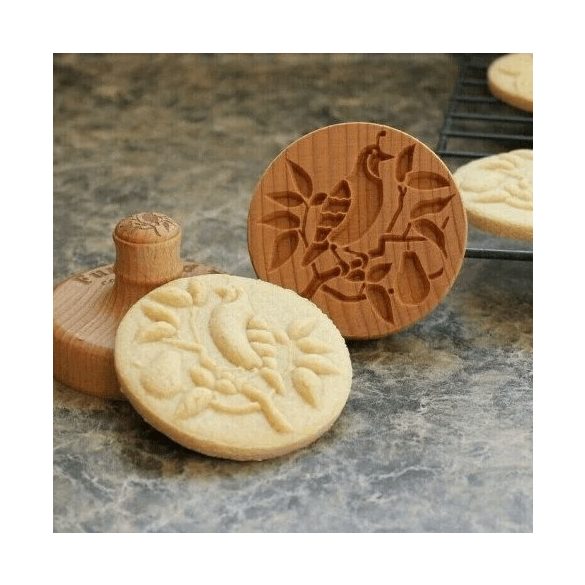 Matriță pentru biscuiți din lemn