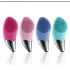 Aparat electric din silicon pentru curățarea feței, masaj facial