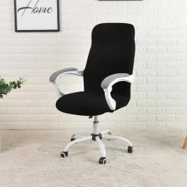   Husă de scaun de birou impermeabilă, husă elastică pentru scaun rotativ