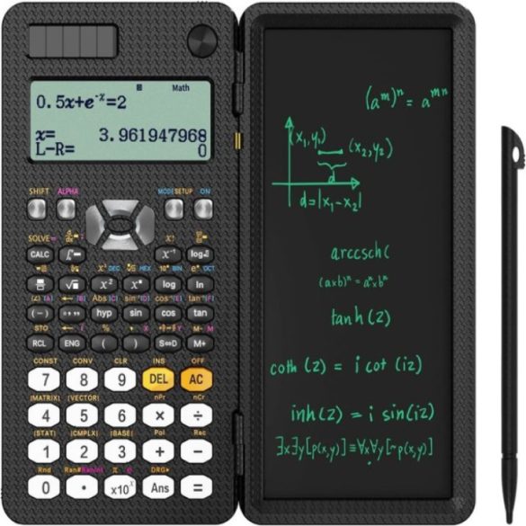 Calculator științific solar cu tablă de scris