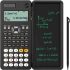 Calculator științific solar cu tablă de scris
