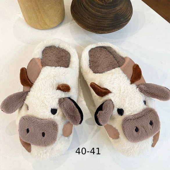 Papuci de casă cu figurine animale