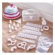 Set decorare tort, 100 piese