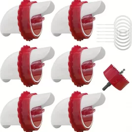   Set hrănitor pentru păsări rezistent la ploaie, 6 bucăți