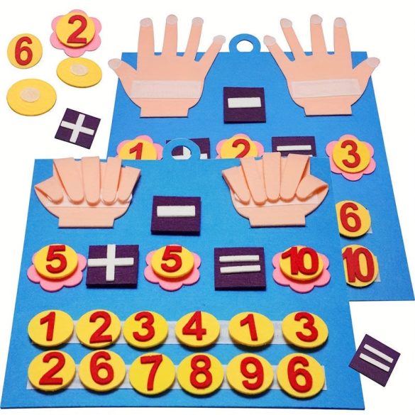 Degete Jucăușe, joc educativ de calcul matematic