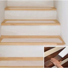 Bandă antiderapantă transparentă