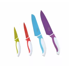 Set cuțite cu strat antiaderent 4 bucăți