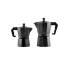 Cafetieră moka 3 persoane neagră