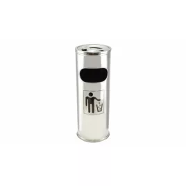 Coș de gunoi inox mic