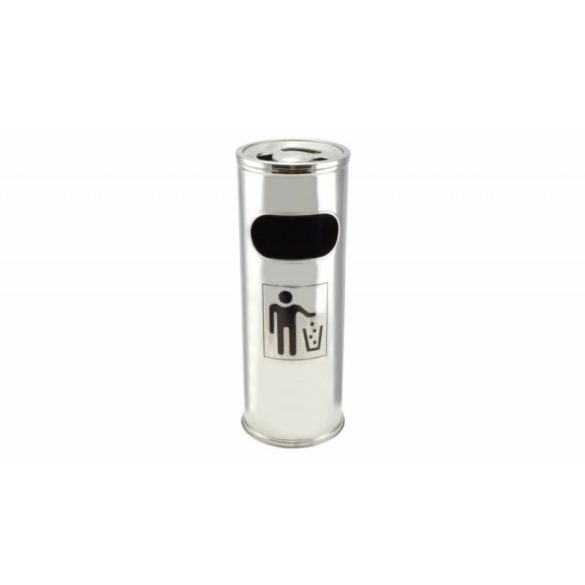 Coș de gunoi inox mic