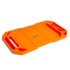 Tavă din cauciuc Handy cu compartimente de depozitare și mâner, 53 x 29,5 x 3,5 cm