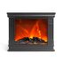 Bewello Șemineu cu efect de flacără LED - pe baterii - 25 x 12 x 20 cm