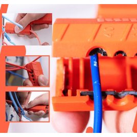 Dispozitiv universal de dezizolat cabluri