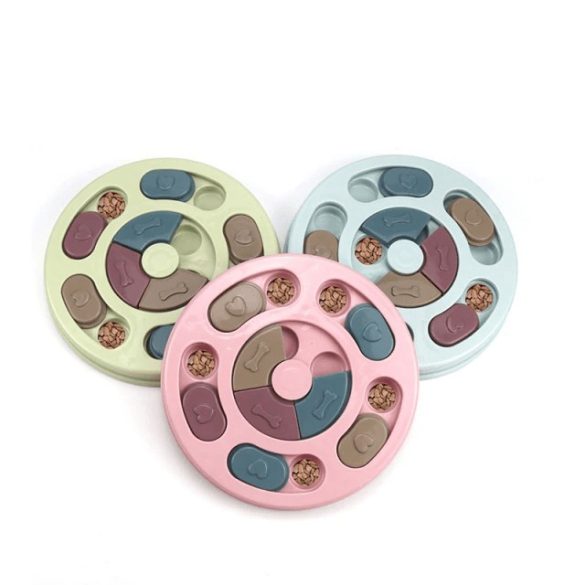 Puzzle interactiv pentru câini, distribuitor de delicii