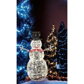 Decorațiune de om de zăpadă din acril