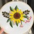 Set de broderie florală