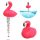 Termometru de apă pentru piscină în formă de flamingo