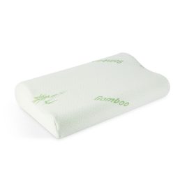 Pernă din spumă cu memorie din bambus și poliester