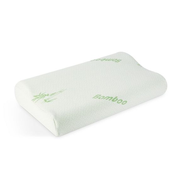 Pernă din spumă cu memorie din bambus și poliester