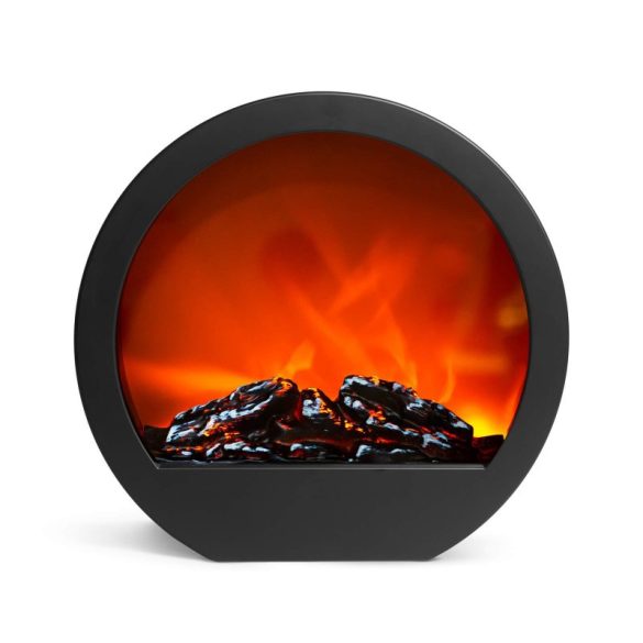 Șemineu cu efect de flacără LED - pe baterii, rețea (35 x 12 x 38 cm) - Bewello