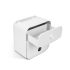 Bewello dulap suport hârtie igienică - alb - 205 x 125 x 220 mm