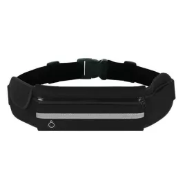 Centură neagră, borsetă pentru alergare