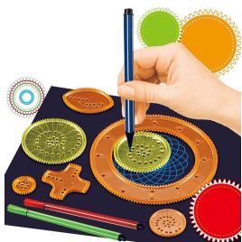 Spirograf vesel în culori vii