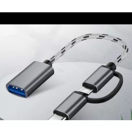 2 în 1 cablu adaptor USB