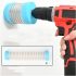 Protecție flexibilă pentru praf pentru burghiu electric, 110 mm