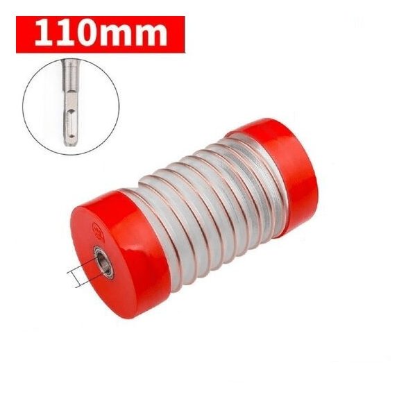 Protecție flexibilă pentru praf pentru burghiu electric, 110 mm