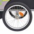 Remorcă pentru bicicletă pentru copii (capacitate 30 kg)