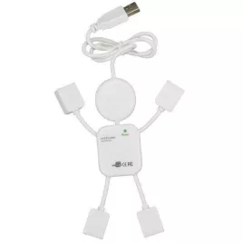 Hub USB cu 4 porturi, formă de omuleț