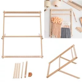 Set de țesut din lemn (30x40cm)