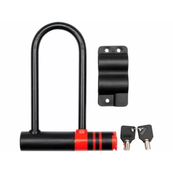 U-lock pentru bicicletă (18 × 13,5 cm)