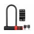 U-lock pentru bicicletă (18 × 13,5 cm)