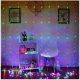 Cortină luminoasă - 300 LED-uri, multicoloră