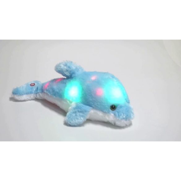 Plüssdelfin hangulatvilágítással